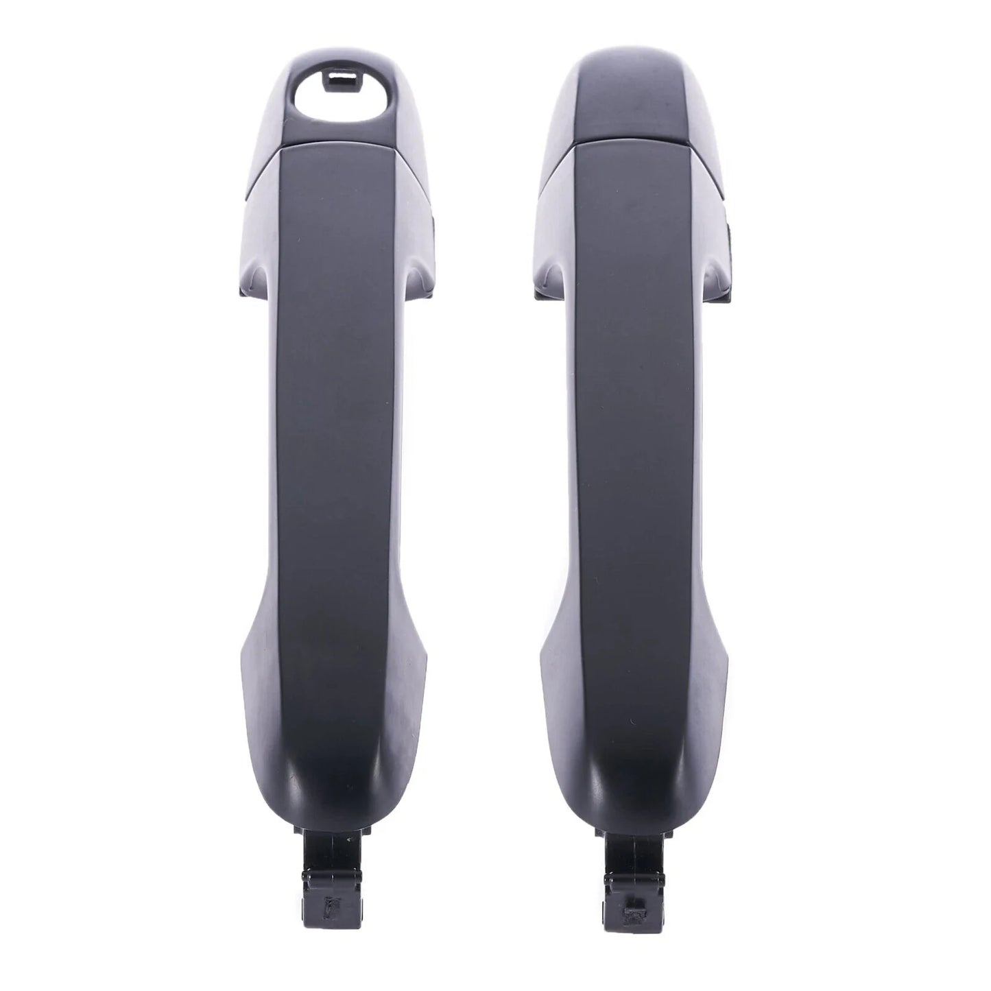 Set of 2 Front Left/Right Exterior Door Handles Black for Hyundai i30 (2007–2012)