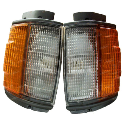 LH+RH Corner Indicator Lights for Toyota Hilux Ute 4x4 LN65 (1983–1989)
