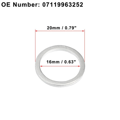 15pcs M16 Oil Drain Screw Gasket for BMW M3 (1999)