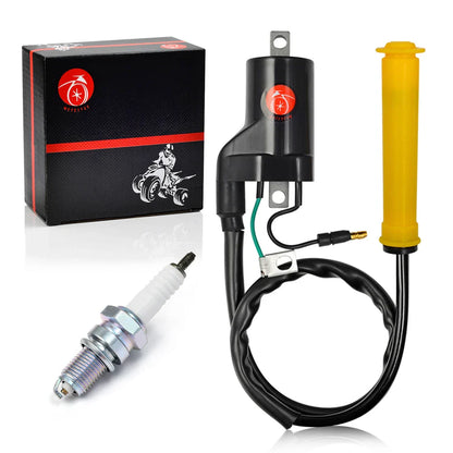 Ignition Coil & Spark Plug for Honda TRX400EX Sportrax 400 2x4 (1999–2006)