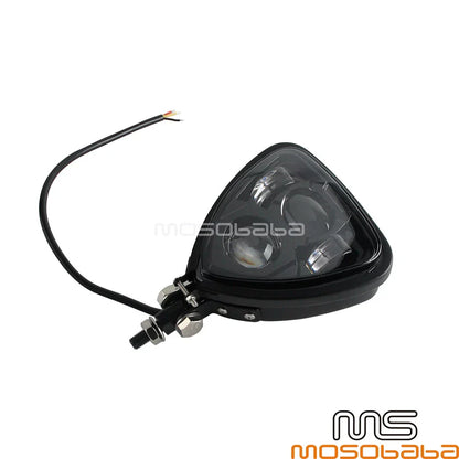 LED Triangle Headlight for Honda Chopper Bobber Cafe Racer