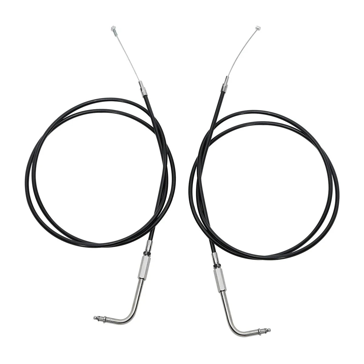Throttle Cables 63in 160cm for Harley Sportster XL883 XL1200 Super Low Custom