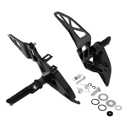 Footpegs Footrests Bracket Front Rider Driver for Suzuki GSXR1000 (2017 - 2025)