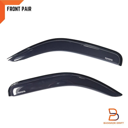 Weathershields Window Visors for Toyota Hilux Single Cab Ute (1997-2005)