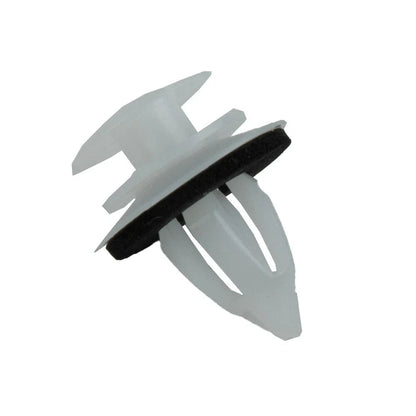 Fastener Clips 100pcs White With Seal Ring Fender Replacement Rivets for Car
