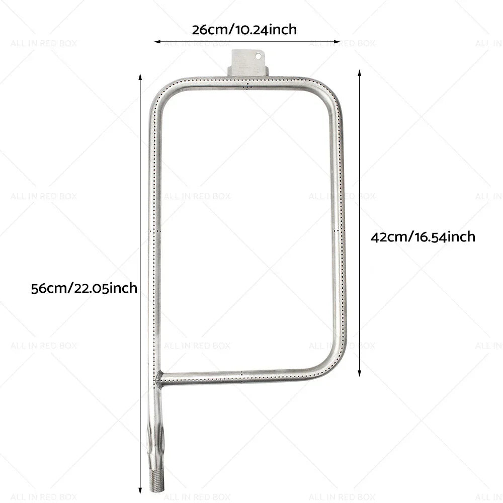Stainless Steel Burner Tube for Weber Q300 Q320 Q3000 Q3200 Gas Grill