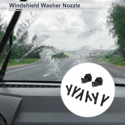 Washer Nozzle & 6 x Hose Connectors for Honda