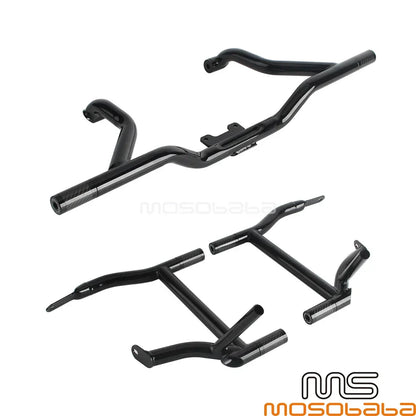 Saddlebag Rails Guard w/ Crash Bar for Harley Touring (2014-2023)