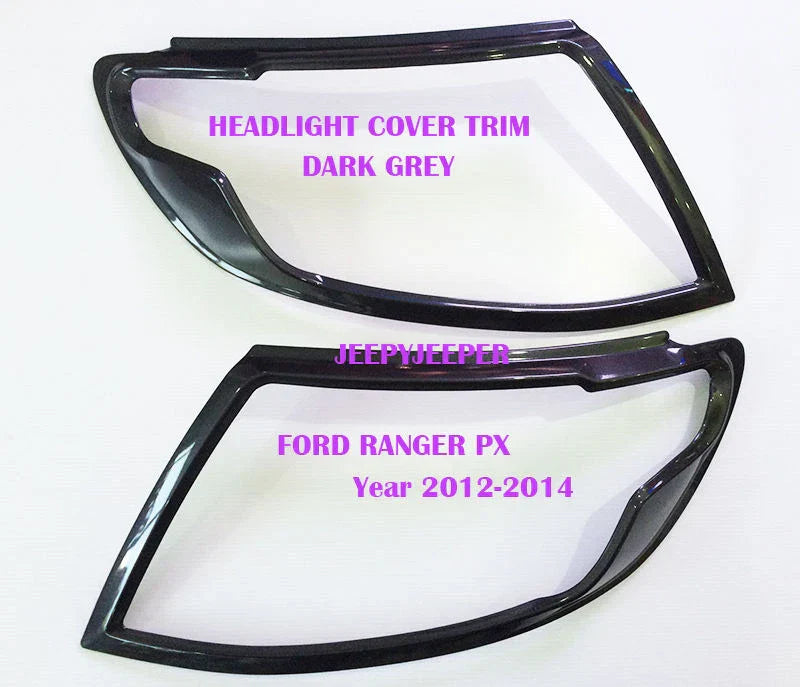 Headlight Lamp Cover Trim for Ford Ranger Wildtrak (2012-2014)