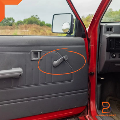 Grey Folding Window Crank Handle for Mitsubishi Triton Lancer (86-06)
