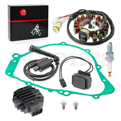 Stator Rectifier Ignition Coil and Relay for YAMAHA GRIZZLY 600 (1999-2001)