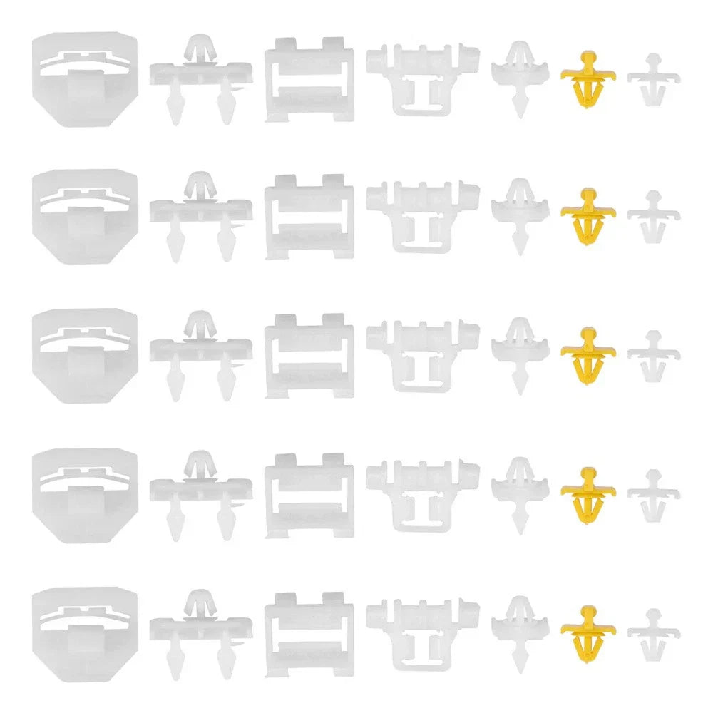35 x Side Trim Clips for Benz 190 Series W201 190E 190D (1982-1993)
