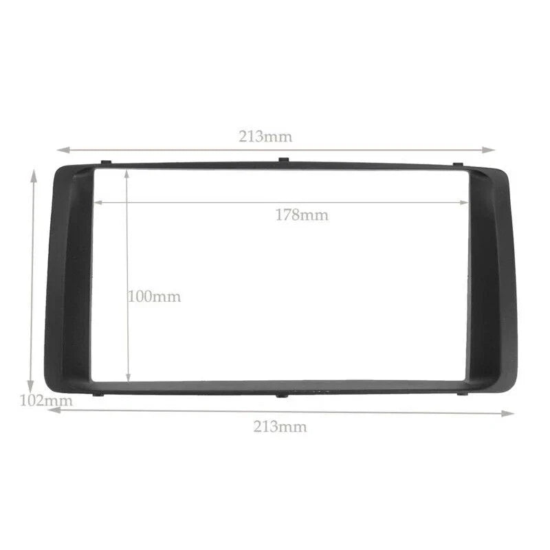 Car Stereo Radio Fascia Plate Panel 2 Pin Frame for Toyota Corolla (2003–2006)