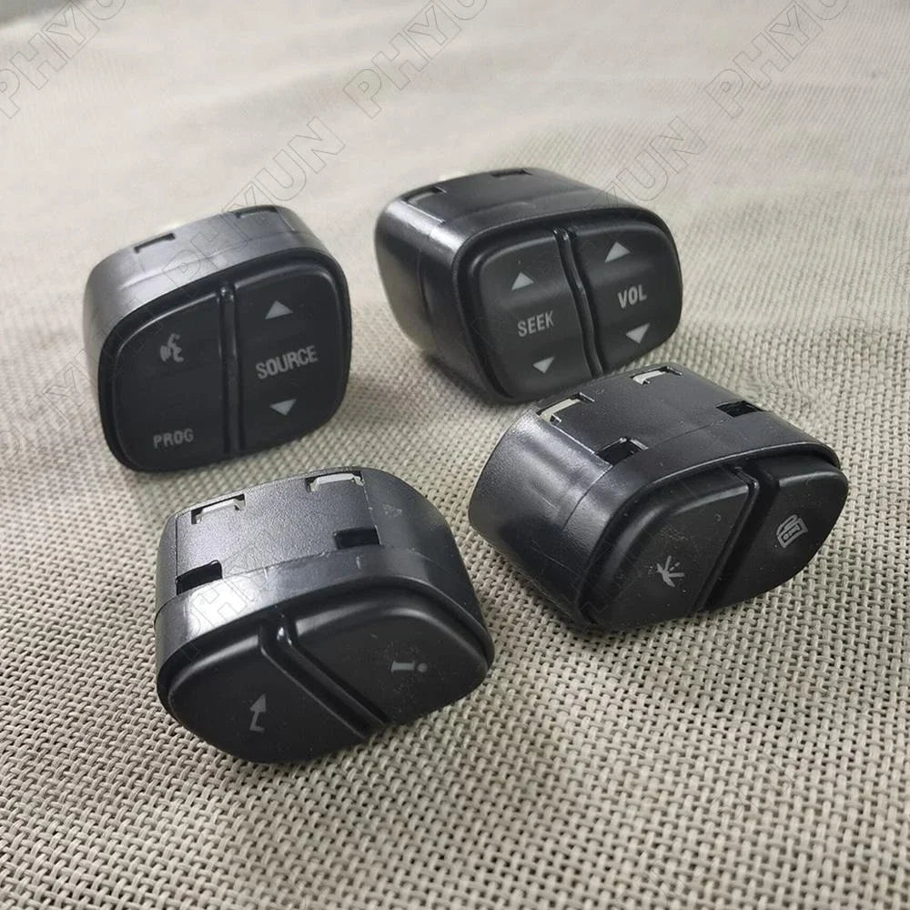 4 x Steering Wheel Control Switches for GM Chevrolet Cadillac Hummer Buick