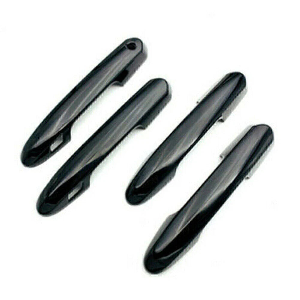Black Car Door Side Handle Covers for Toyota RAV4 (2019-2020)