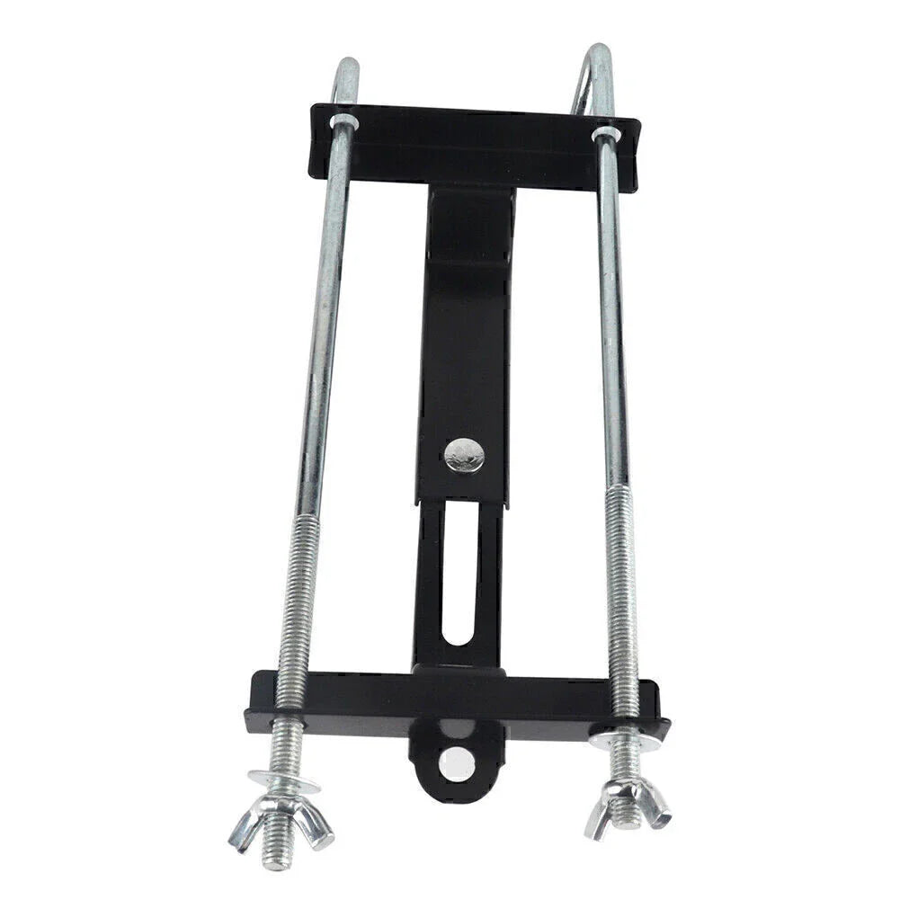 Black Adjustable Battery Holder for Car Storage - Stabilizer Bracket