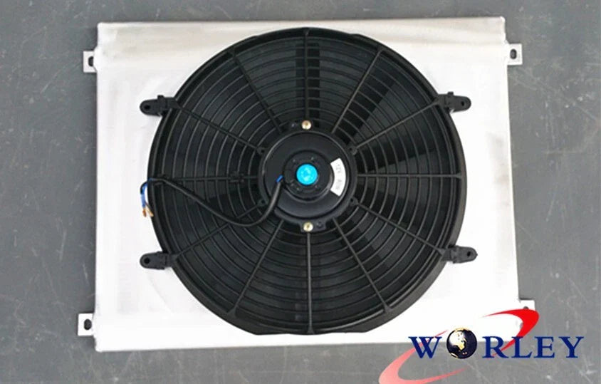 Aluminum Radiator Shroud & Fan for Jeep Grand Cherokee WJ WG 4.7L V8 (1999-2005)