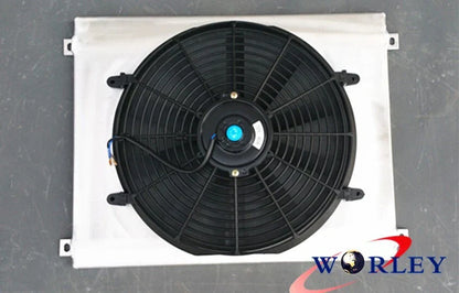 Aluminum Radiator Shroud & Fan for Jeep Grand Cherokee WJ WG 4.7L V8 (1999-2005)