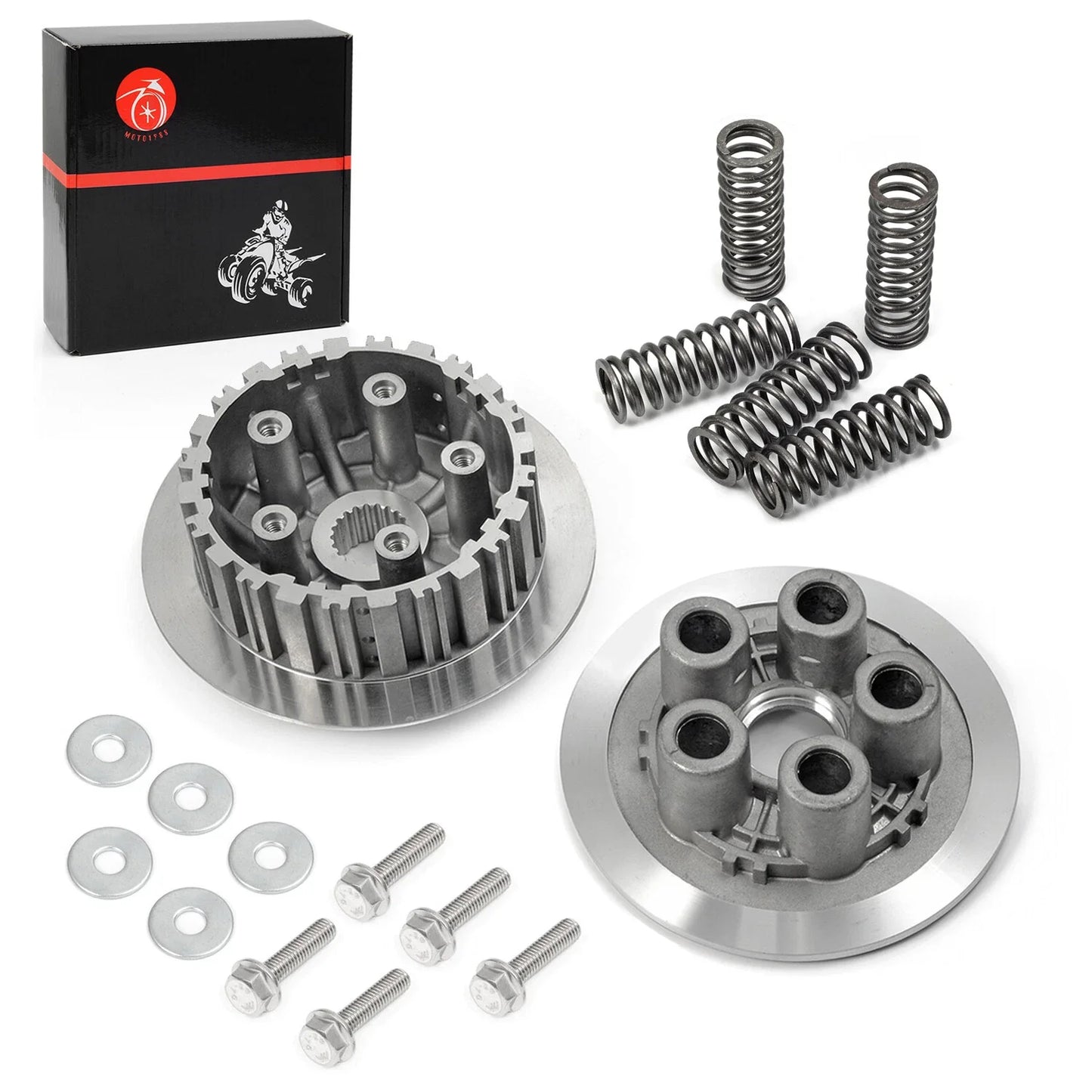 Center Clutch Inner Hub & Pressure Plate Kit for HONDA 400EX (1999–2004)