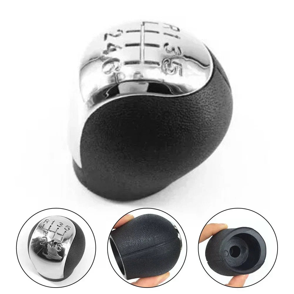 6 Speed Gear Shift Knob Chrome for Vauxhall Opel Astra Vectra