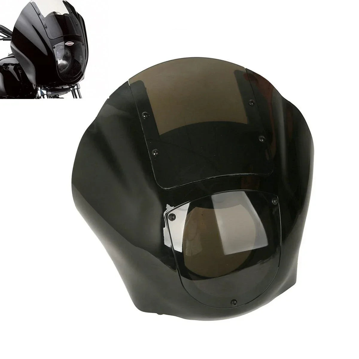 Quarter Fairing Windshield 49mm Clamps for Harley Dyna Sportster XL1200X