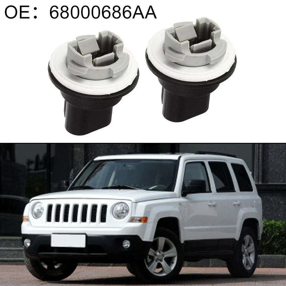 2 x Parking Light Bulb Sockets for Jeep