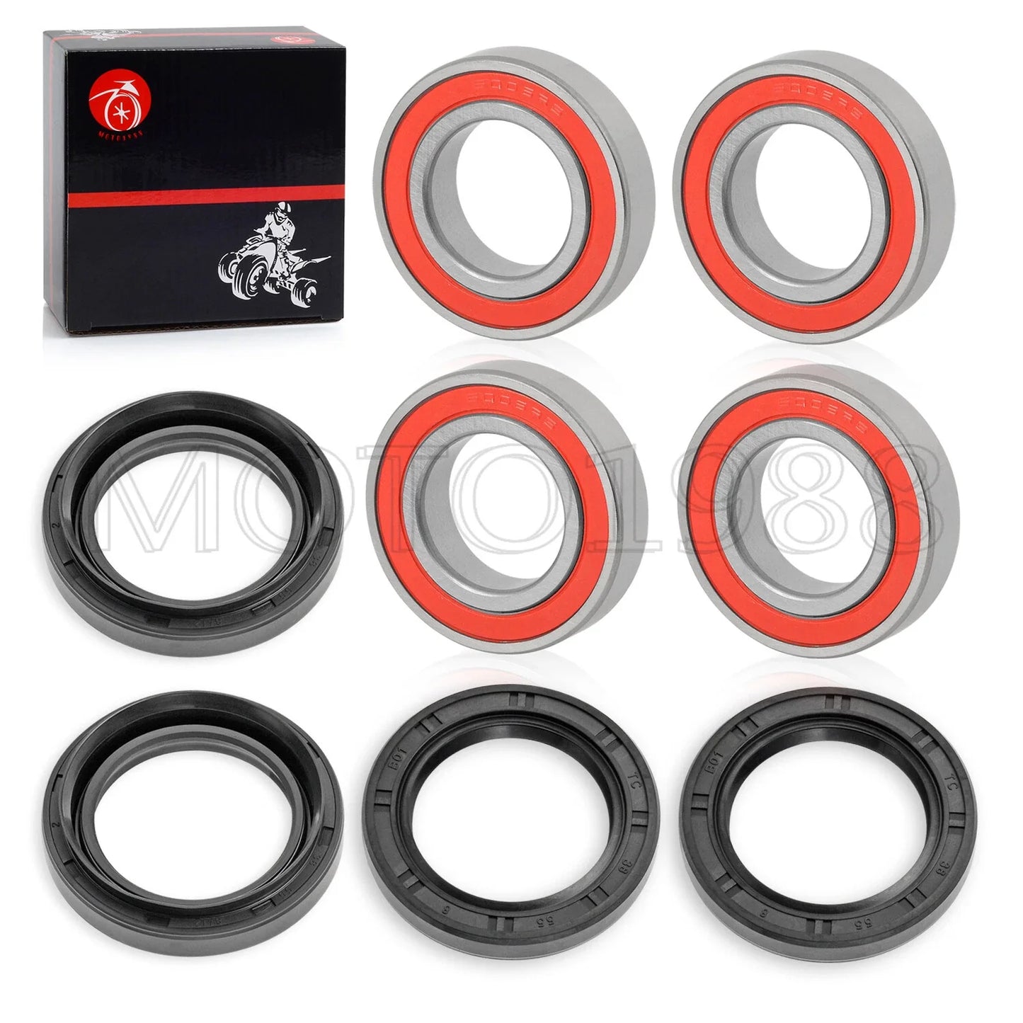 Front Wheel Bearing and Seal Kit for Yamaha Kodiak (2003–2012)