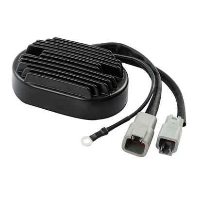 Black Voltage Regulator Rectifier for Harley Heritage Softail Classic (2007)