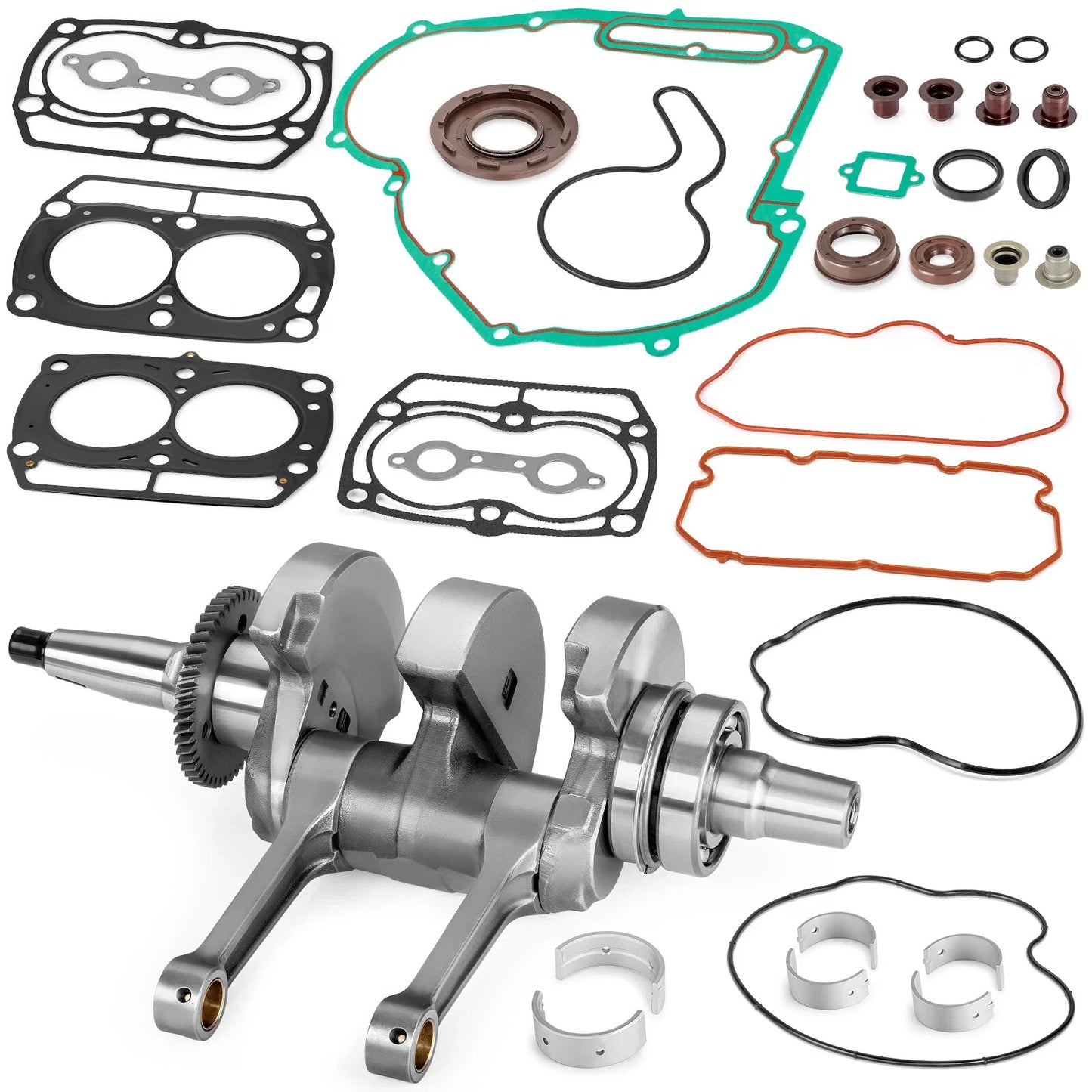 Crankshaft & Gaskets Rebuild Kit for Polaris RZR 800/4 800S (2008–2014)