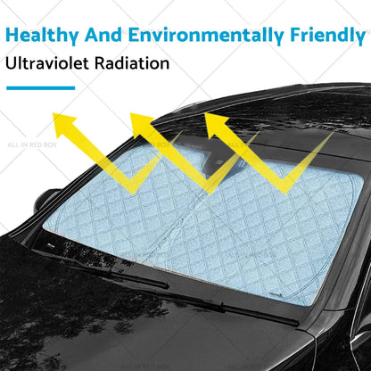 6 Layer Thick WindScreen Sun Shade for Isuzu MU-X (2020-2025)