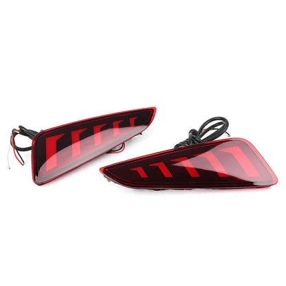 LED Rear Bumper Fog Brake Tail Lights for Toyota C-HR (2016-2022)