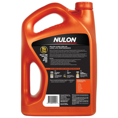 5L NULON X-PRO 10W-40 Long-Life Engine Oil for NULON X-PRO