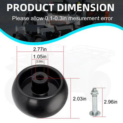4 x Deck Wheels for Ferris Simplicity Snapper Pro
