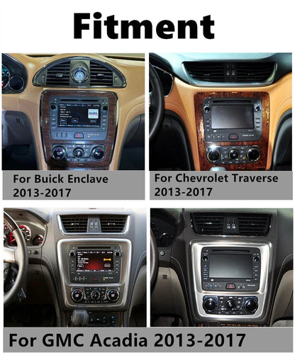 7" Navigation for GMC Acadia, Chevrolet Traverse, Buick Enclave (2013-2017)