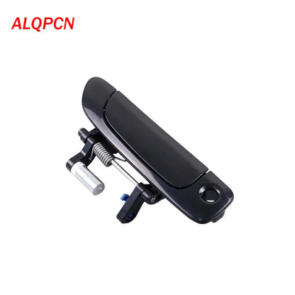 4 x Outside Door Handle Smooth Black for Honda Civic (2001-2005)