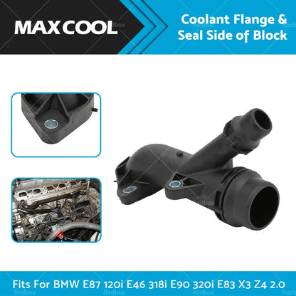 Cooling Hose Pipe Connector for BMW E87 E46 E90 E83 X3 Z4 2.0 (2004-2013)