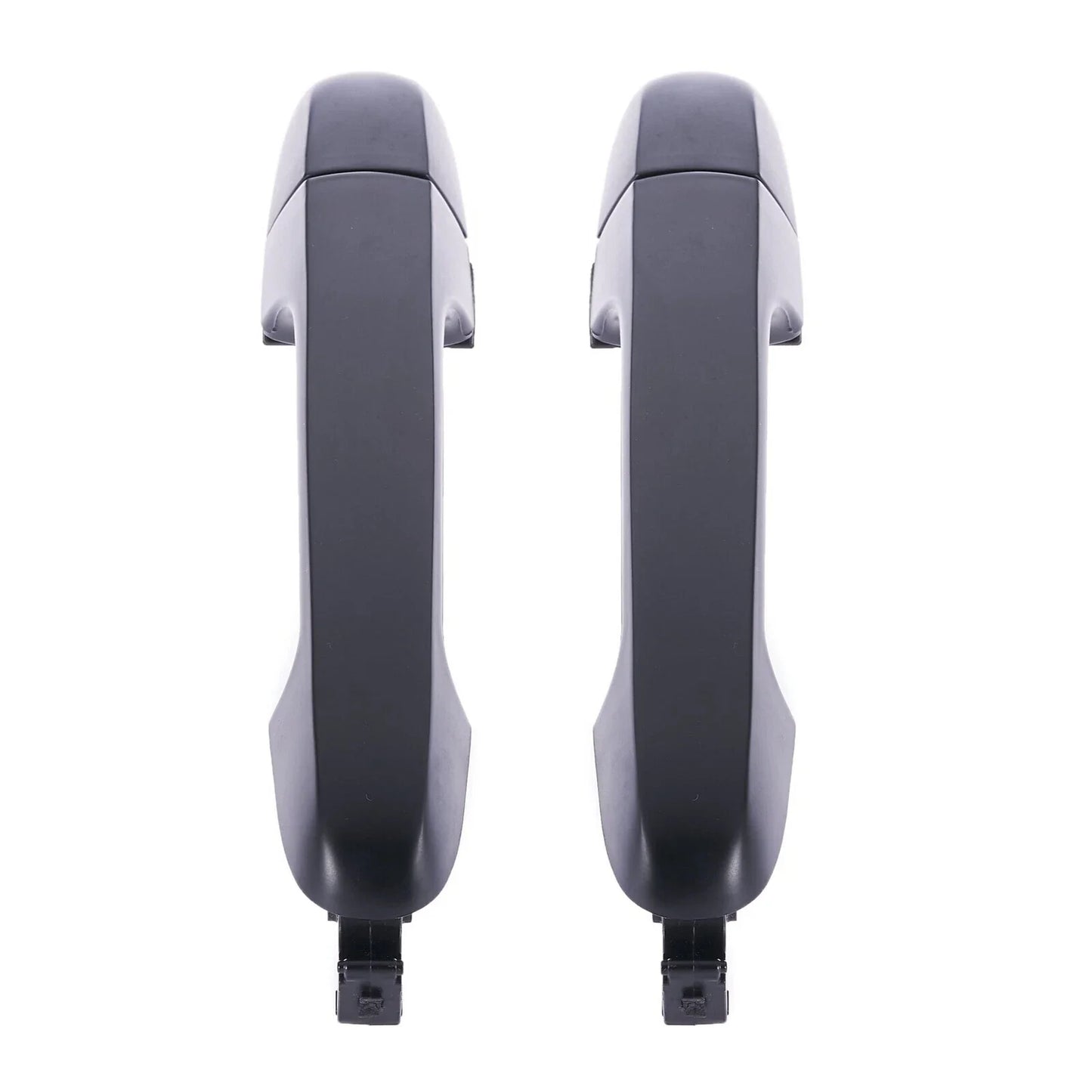 Door Handle Outer Set of 2 Black Rear Left & Right for Hyundai i30 (2007–2012)