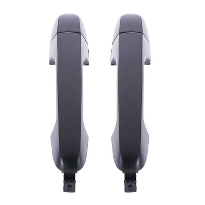 Door Handle Outer Set of 2 Black Rear Left & Right for Hyundai i30 (2007–2012)