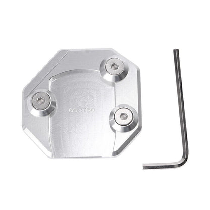 Kickstand Side Stand Pad for Suzuki GSR750 GSX-S1000 2011-2016 SILVER