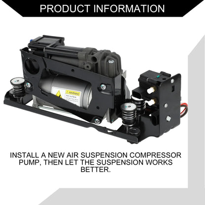 Air Suspension Compressor with Bracket for BMW 535i Inc 1 (2009-2017)