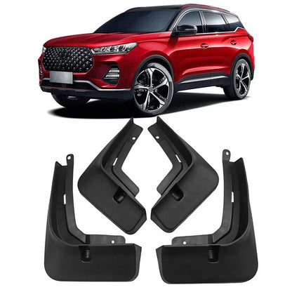 Front Rear 4pcs / Mudflaps for Chery Tiggo 7 (2020–2023)