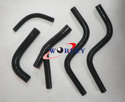 Silicone Radiator Hose for Honda CR250 CR250R (1985-1987) - Red