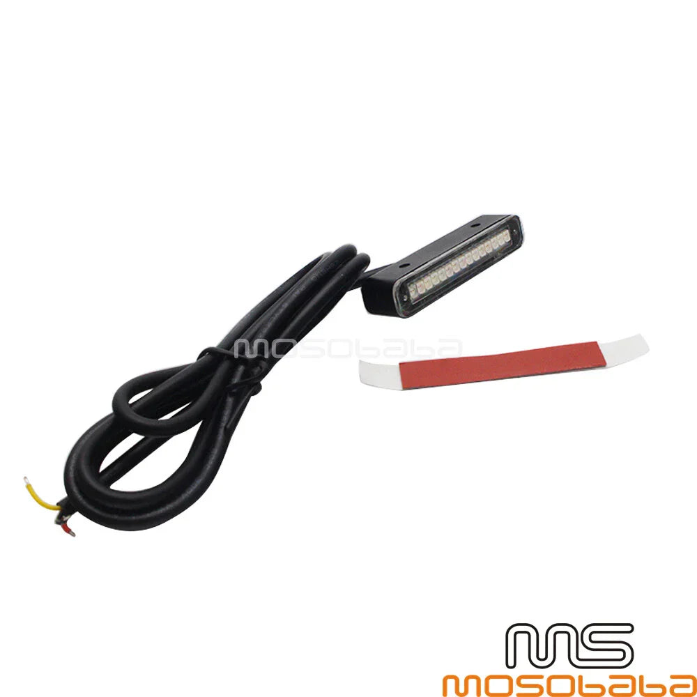 LED Strip Light for Motorcycle ATV Brake Tail Turn Signal License Plate