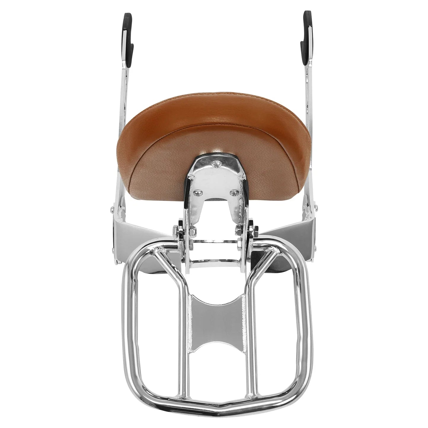 Sissy Bar Backrest Pad & Luggage Rack Spools for Indian Scout (2015-2024)