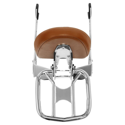 Sissy Bar Backrest Pad & Luggage Rack Spools for Indian Scout (2015-2024)