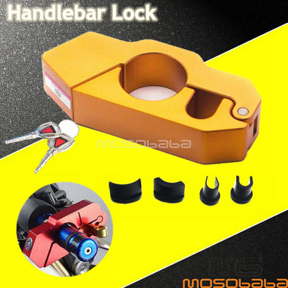 Handlebar Brake Lever & Throttle Lock for Honda, Harley, Kawasaki, Suzuki