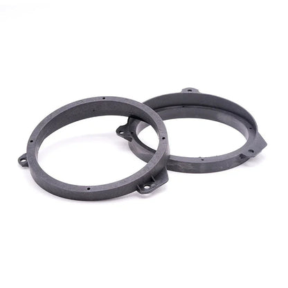 6.5" Black Front Door Speaker Spacers  for Subaru Forester