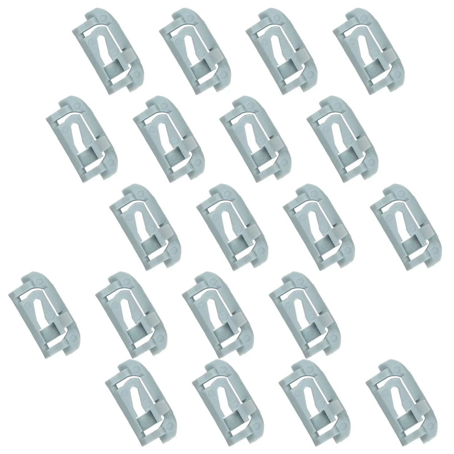 20 x Nylon Windshield & Rear Trim Molding Clips for G Body (1978–1988)