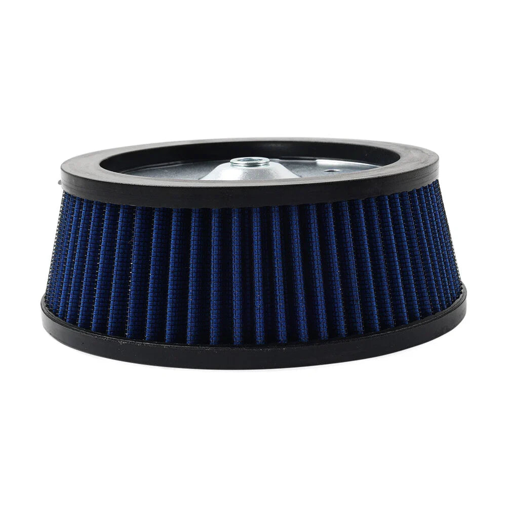 Blue Air Cleaner Filter for Harley Dyna, Softail, Touring (1999-2017)