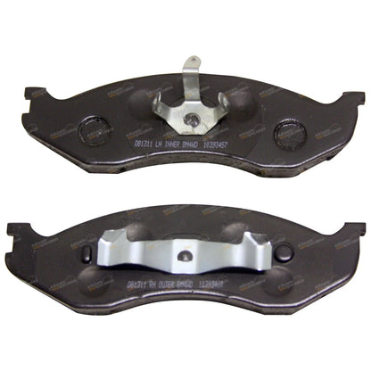 Front Disc Brake Pad Set for Jeep Wrangler TJ (1996 - 2007)